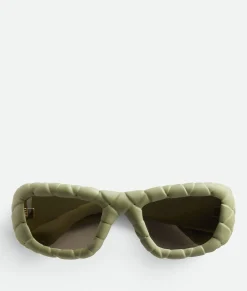 Intrecciato Rectangular Sunglasses