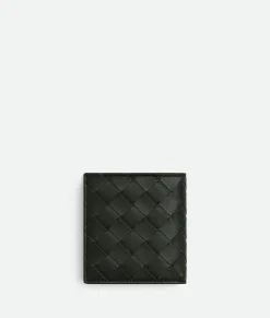 Intrecciato Slim Bi-Fold Wallet