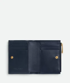 Intrecciato Small Bi-Fold Wallet