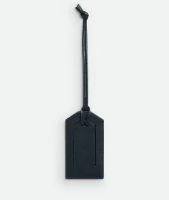 Intrecciato Tag Holder On Strap