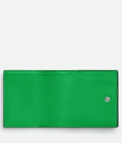 Intrecciato Tiny Tri-Fold Wallet