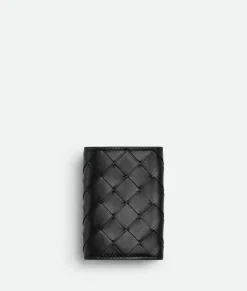 Intrecciato Tiny Tri-Fold Wallet