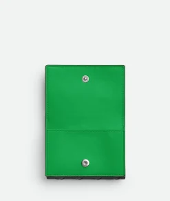 Intrecciato Tiny Tri-Fold Wallet