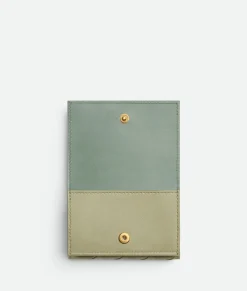 Intrecciato Tiny Tri-Fold Wallet