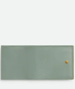 Intrecciato Tiny Tri-Fold Wallet