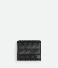 Intrecciato Tri-Fold Wallet