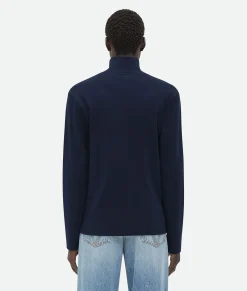 Jersey High Neck T-Shirt