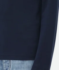 Jersey High Neck T-Shirt