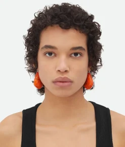 Large Fin Ceramic Earrings