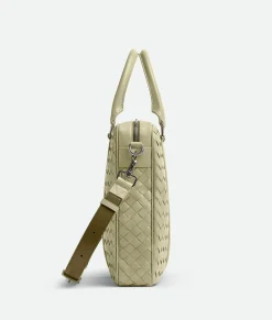 Large Intrecciato Briefcase