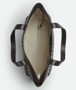 Large Intrecciato Zipped Tote