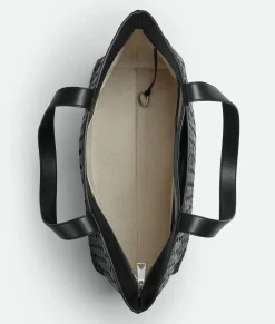 Large Intrecciato Zipped Tote