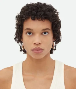 Large Twist Triangle Hoop Earrings