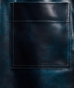 Leather Belted Trousers