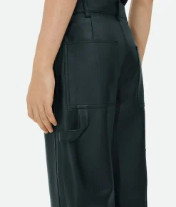 Leather Cargo Trousers