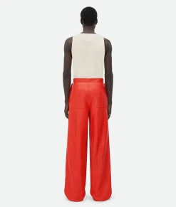 Leather Sailor Trousers