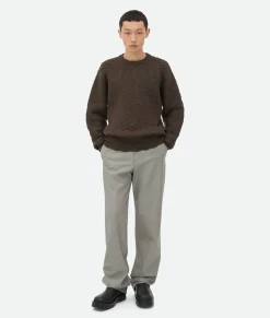 Leather Wide Leg Trousers