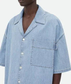 Light Bleached Denim Shirt