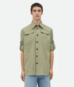 Light Cotton Twill Overshirt