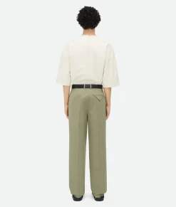 Light Cotton Twill Trousers