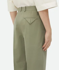 Light Cotton Twill Trousers