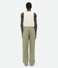 Light Cotton Twill Trousers