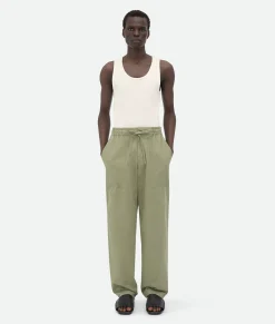 Light Cotton Twill Trousers