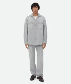 Light Grey Washed Denim