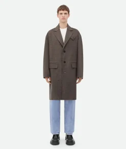 Light Wool Cashmere Kimono Coat