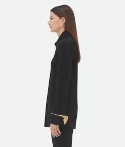 Matt Fluid Viscose Jersey Shirt