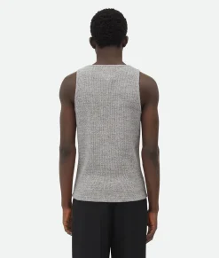 Melange Cotton Rib Tank Top