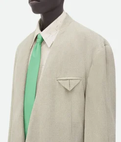 Mouline Wool Silk Jacket