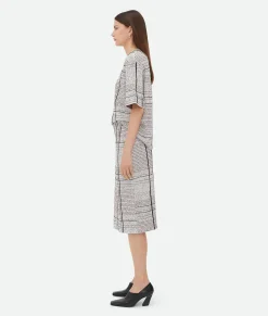 Notebook Cotton Viscose Jacquard Skirt