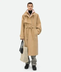 Notebook Wool Cotton Trench Coat