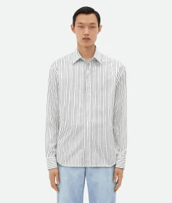 Pinstripe Poplin Shirt