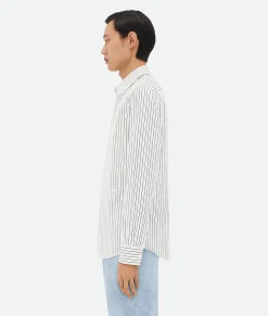 Pinstripe Poplin Shirt