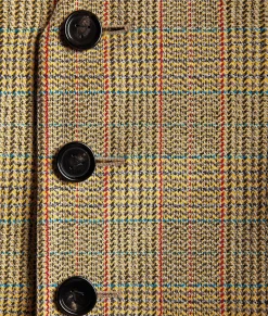 Prince Of Wales Wool Gilet