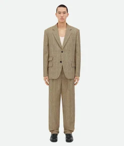 Prince Of Wales Wool Jacket