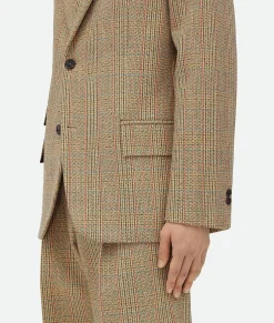 Prince Of Wales Wool Jacket