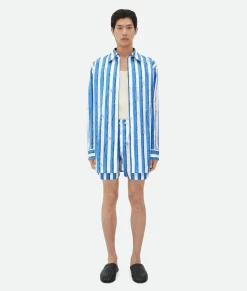 Printed Cotton Shorts