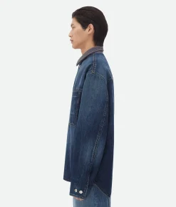 Reversible Wool Denim Jacket
