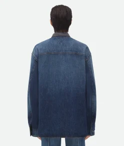 Reversible Wool Denim Jacket