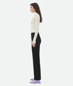 Sartorial Wool Slim Leg Pants