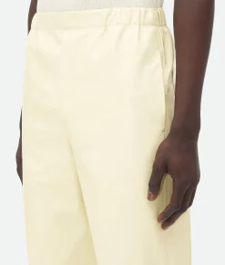 Shiny Leather Elasticated Trousers