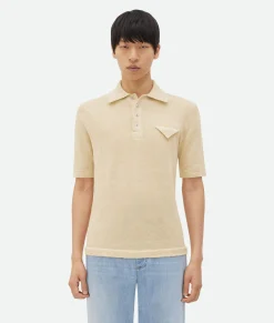 Slim Fit Light Linen Polo