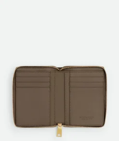 Small Cassette Compact Zip Around Wallet