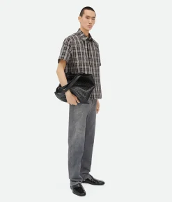 Small Intrecciato Zipped Tote