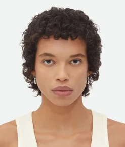 Small Twist Triangle Hoop Earrings