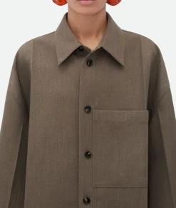 Soft Wool Twill Jacket