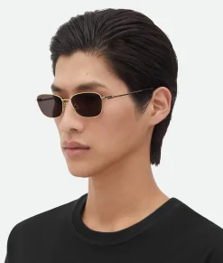 Split Rectangular Sunglasses